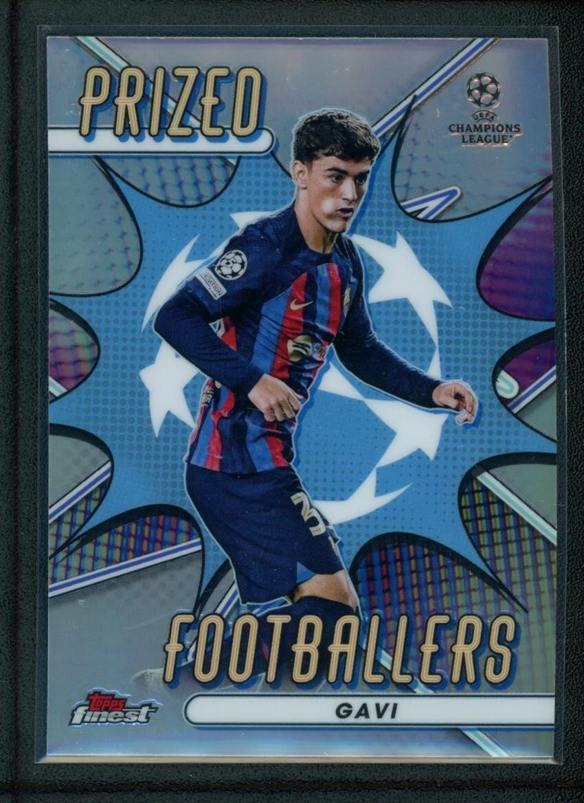 2023 GAVI TOPPS FINEST UEFA CHAMPIONS LEAGUE PRIZED 2023 GAVI TOPPS FINEST UEFA CHAMPIONS LEAGUE PRIZED