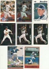 Huge 30 + different MARK LORETTA card lot 1996 - 2008 Brewers Astros Padres Sox