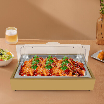 Ice Food Serving Display Tray, Buffet Cold Serving Display Tray, Cooling Food