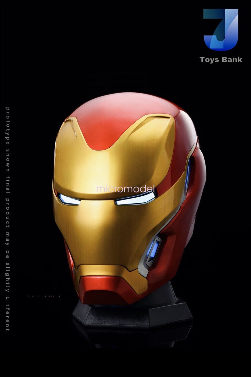 7JToys Iron Man MK50 Helmet ABS Model In Stock 1/1 Scale Wearable
