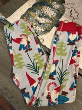 Hanna Andersson Boy 120 6/7 Christmas Gnome Snug Fit PJ Bottom