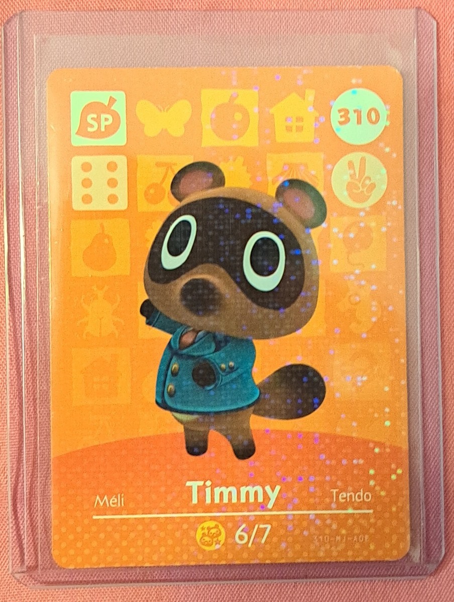 Timmy - 310 - Animal Crossing Amiibo Card | eBay