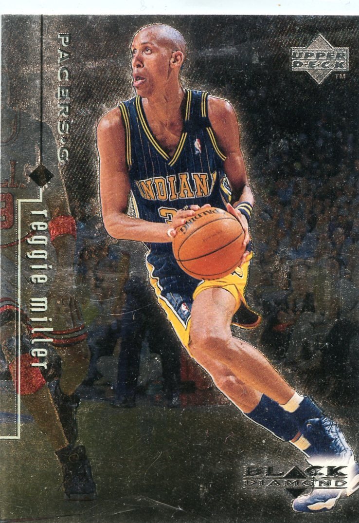 Reggie Miller 1998-99 Upper Deck Black Diamond Basketball