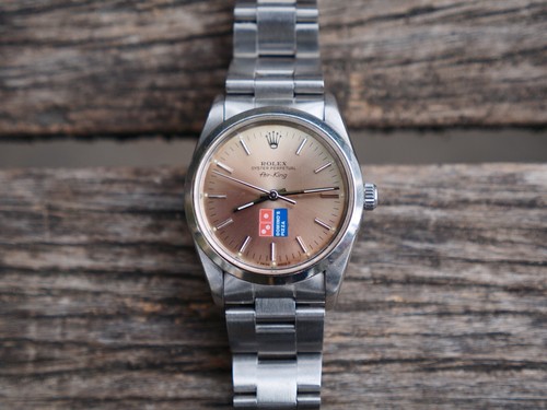 Rare Vintage Dominos Pizza Men's Rolex Air-King Ref. 14000 (1993 S Serial)