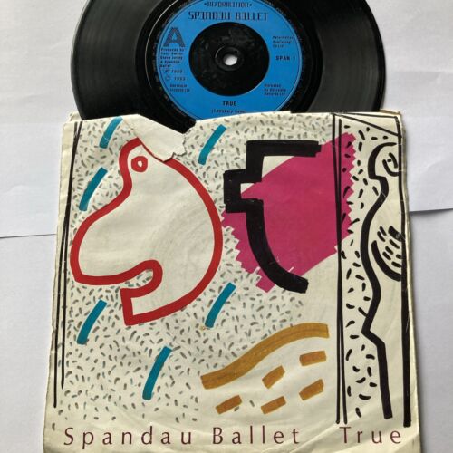 1983 SPANDAU BALLET 7" 45 TRUE / LIFELINE - REFORMATION SPAN 1