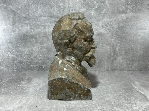 Antique Bust Dzerzhinsky F.E. soviet table bust Iron Felix, ORIGINAL! USSR rare - Picture 5 of 11
