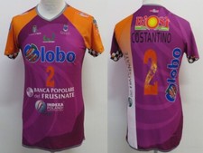 MAGLIA SHIRT JERSEY PALLAVOLO VOLLEY ROMA SORA FROSINONE ITALIA WORN SPORT
