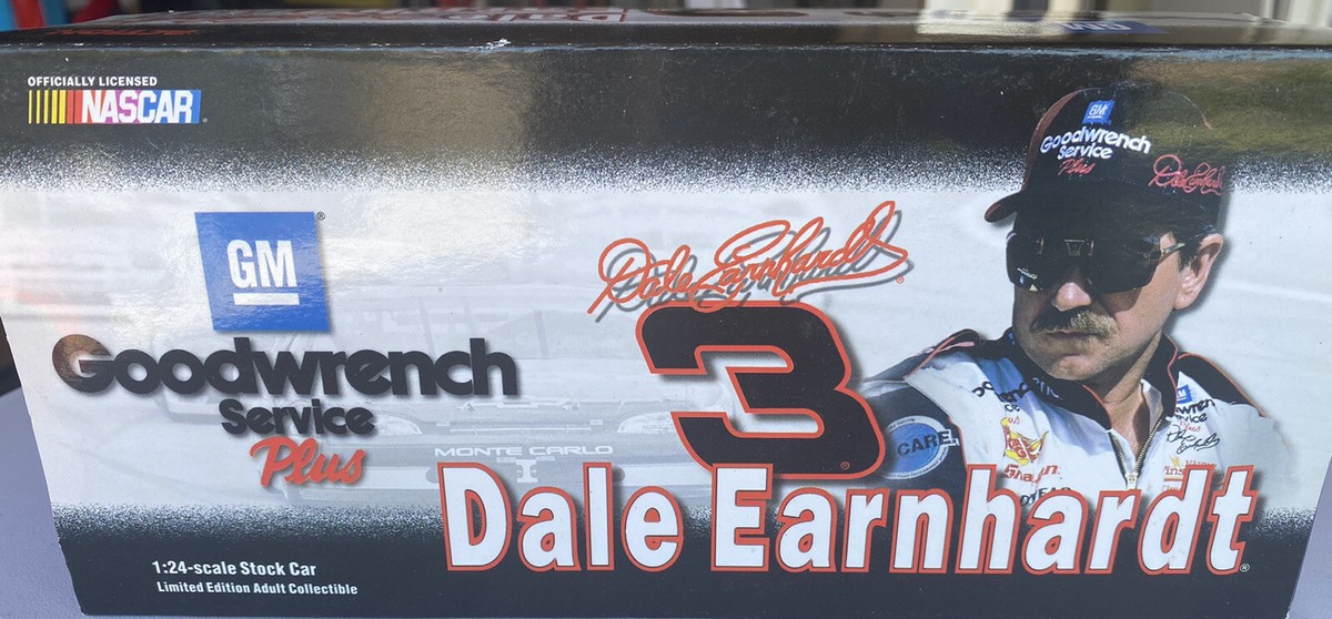 Dale Earnhardt LE #3 GM Goodwrench Service Plus / Wrangler Jeans 1999 Monte Carlo 124 Die Cast Car