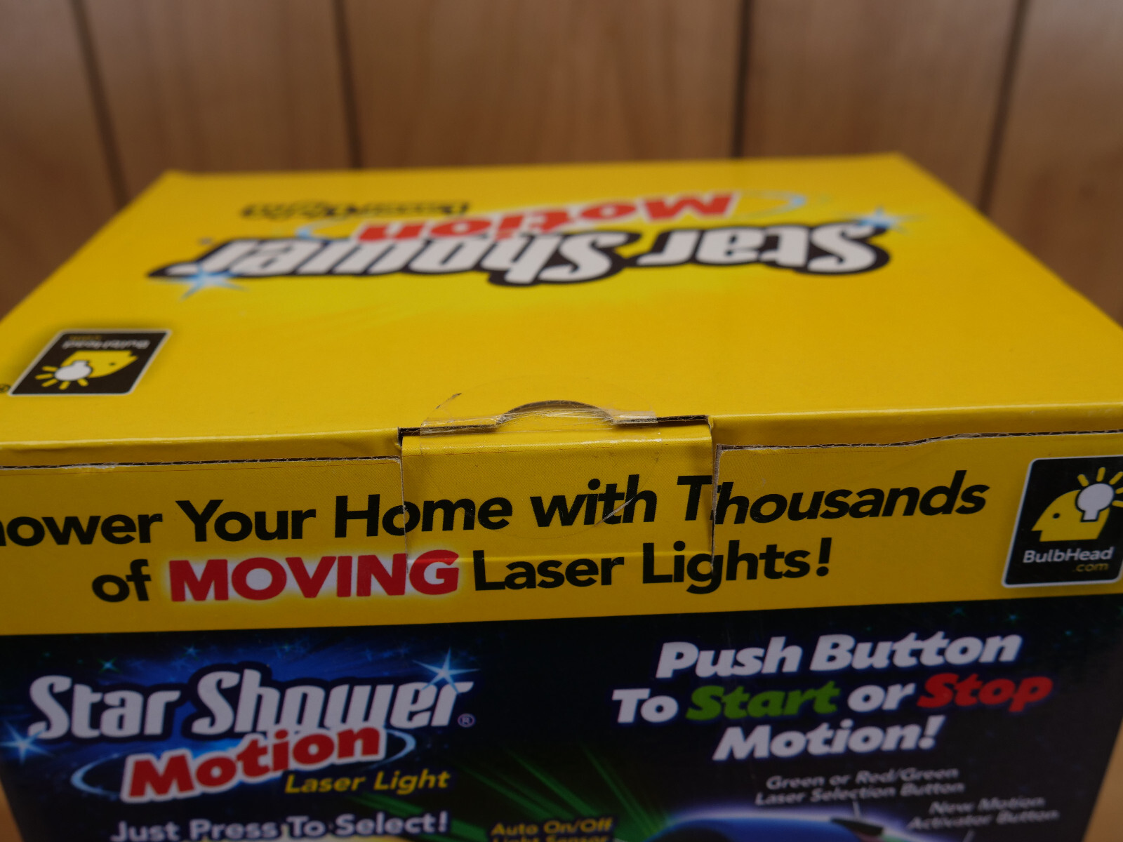 BulbHead Star Shower Motion Laser Lights Projector (106396) Compra