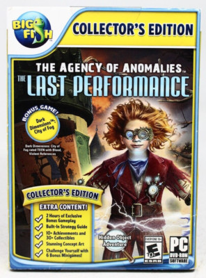 Agency of Anomalies: The Last Performance-Collectors Edition-PC-NEW-LD-See desc