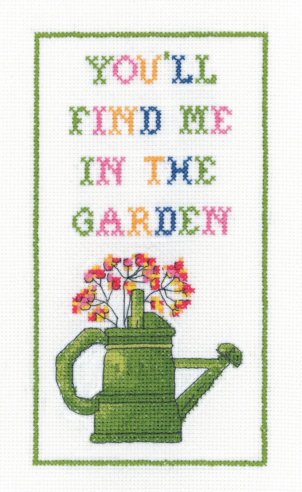 Heritage Crafts Simply Heritage In the Garden  Cross Stitch Kit by Karen Carter