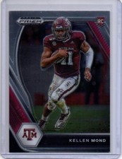 Cleveland Browns Kellen Mond 2021 Prizm Draft Picks ROOKIE Football Card