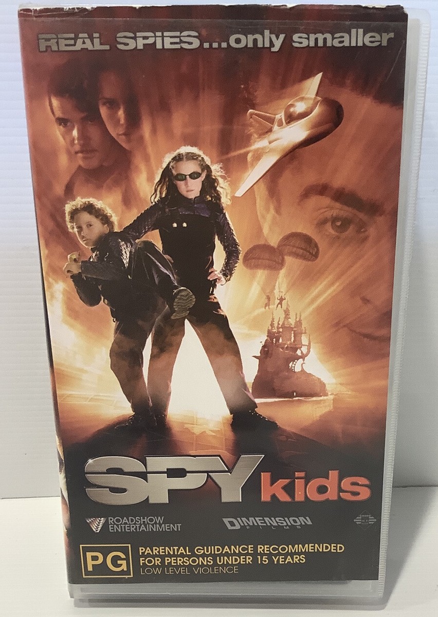 Spy Kids VHS Movie PAL Rated PG Aus Seller VGC | eBay
