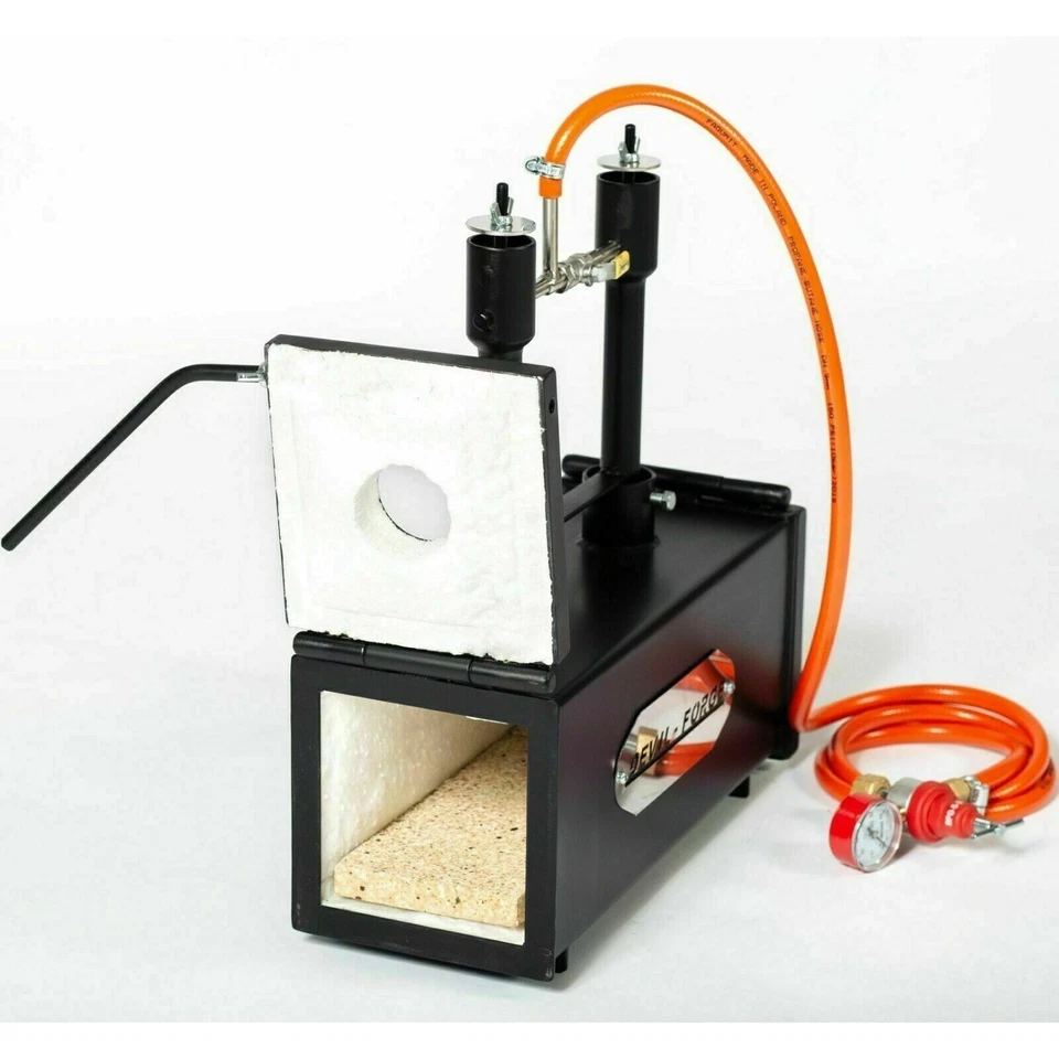 DEVIL-FORGE DFPROF2+2D Gas Propane Forge Farrier Burner Furnace +Tongs UK (NEW) - Image 2 of 4