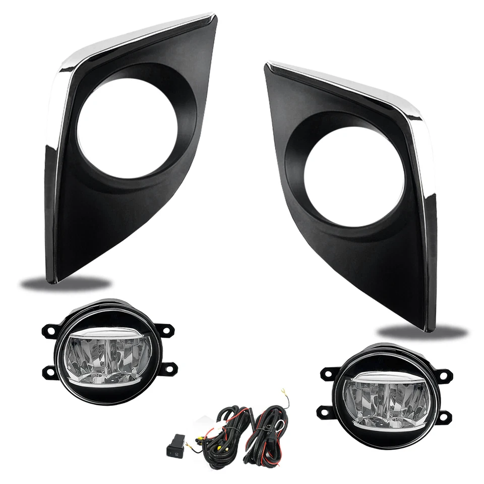 Luces antiniebla LED para parachoques delantero Toyota Corolla Altis CE ECO L 2014-2016 Foto 2 de 4