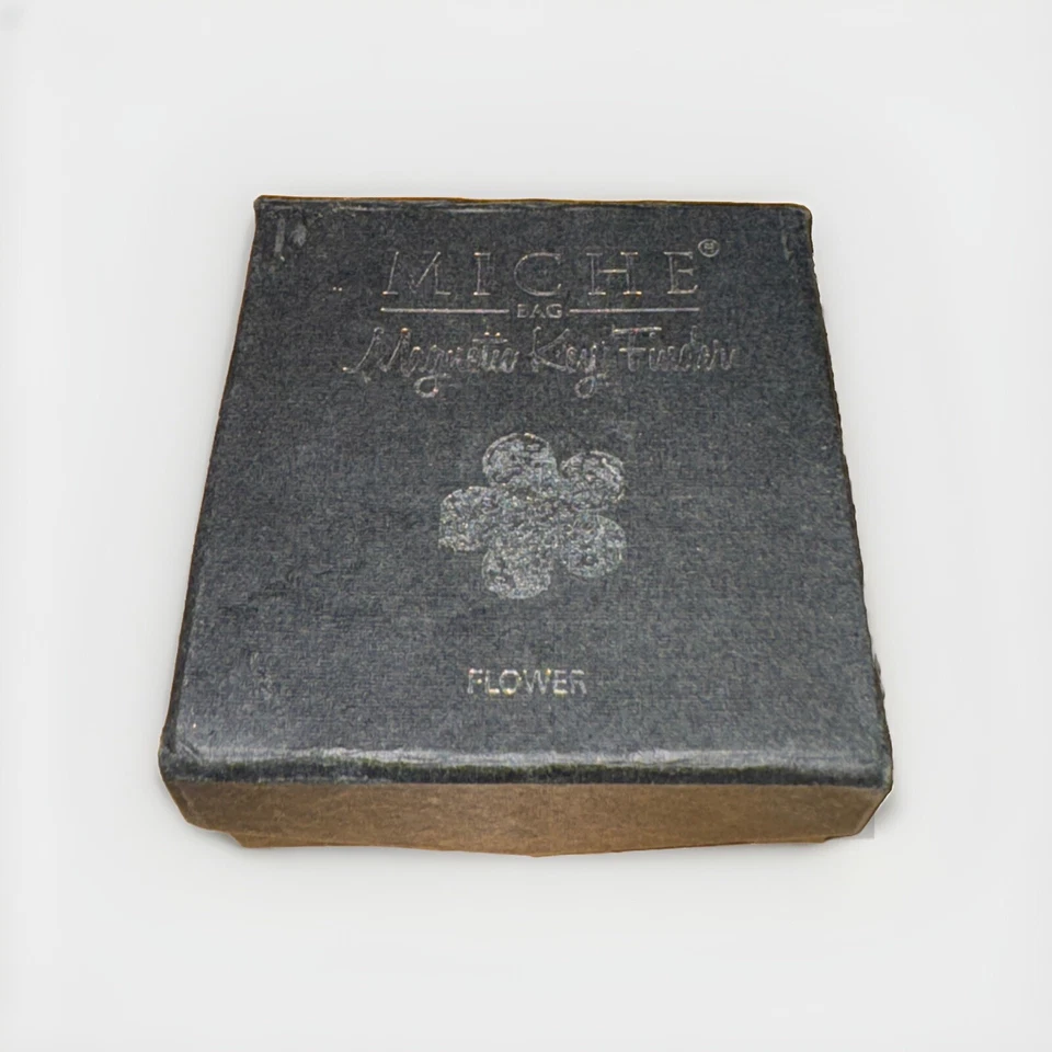 Bolso Miche Charm Grande Flor Caja Plateada Foto 3 de 4