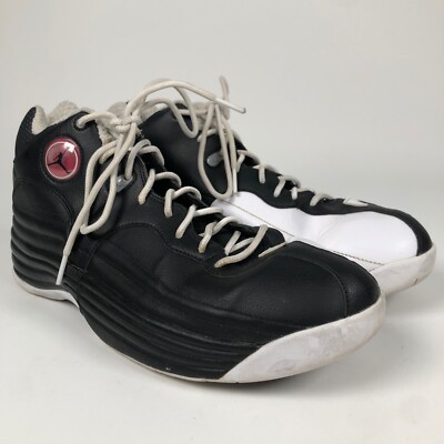 Nike Air Jordan Jumpman Team 1 Mens Size 10.5 Black White Sneakers CV8926-002
