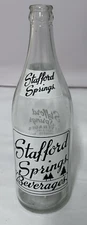 STAFFORD SPRINGS CONN  SODA BOTTLE 24 OZ ACL