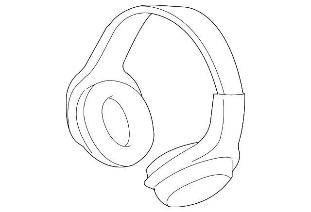 Auriculares de entretenimiento para Mitsubishi Outlander 2007-2018 (N/P MZ360189EX)