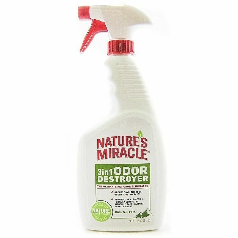 (set2x24oz)Nature's Miracle Just For Cats Litter Box Odor Destroyer Spray