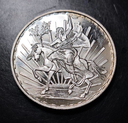 Mexico Caballito Proof 2 Onzas Troy .999 Plata Pura - Picture 2 of 6