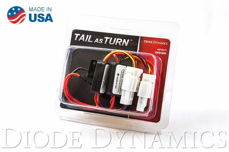 Luz trasera LED como conversión de señal de giro para Infiniti Q50 2014-2017 sedán Foto 3 de 4