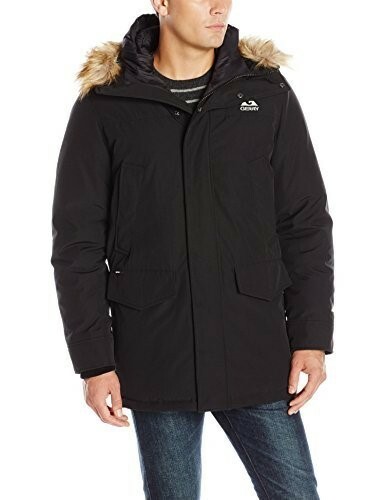Gerry Men's High Country Parka, Black 