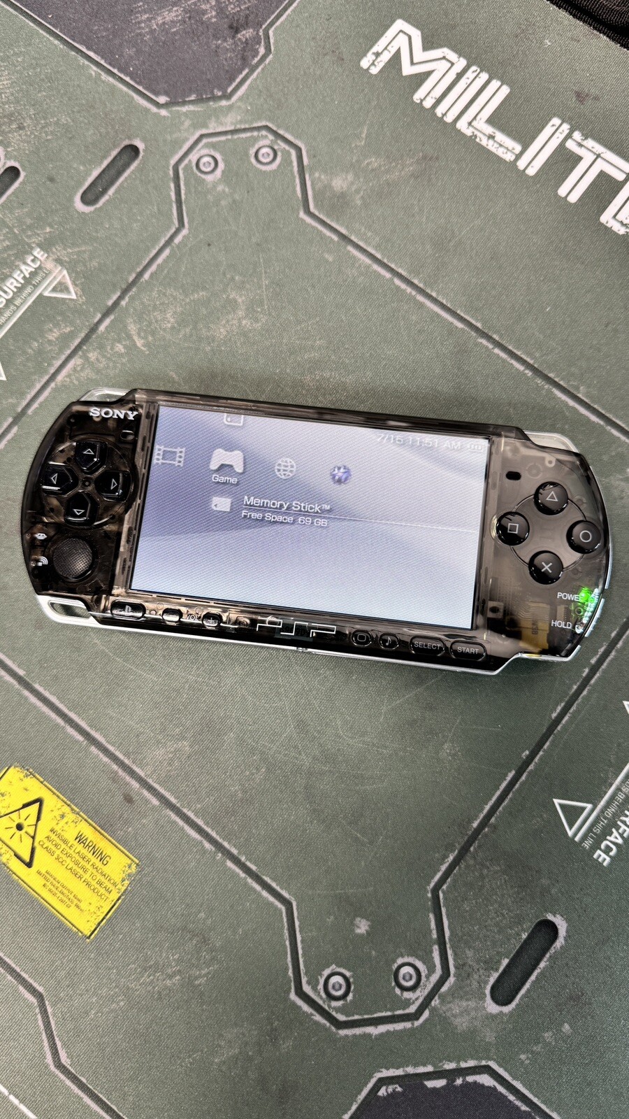 Sony PSP Consoles Region Free Working With Battery & Games + Custom