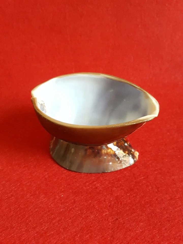 Juego - Cuchara Cuchara Abulón Madreperla Mini Mango Madera Caviar Servir Foto 4 de 4