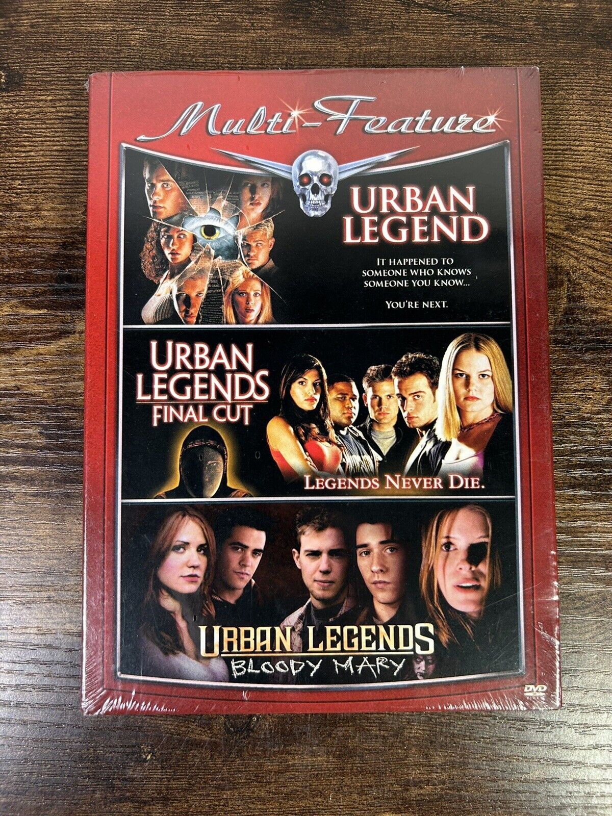 Vidunderlig Bage opladning Urban Legend 1 2 & 3 Triple Feature DVD Set Final Cut Bloody Mary Legends  for sale online | eBay