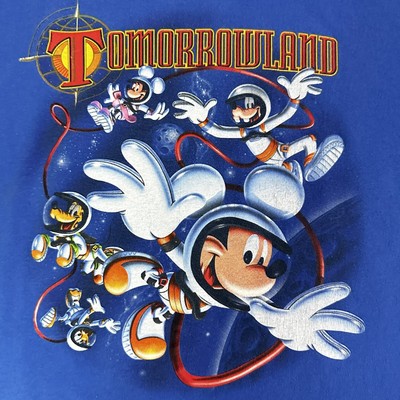 Disney Mickey Inc Tomorrowland T-shirt Size 2XL Made In USA | eBay