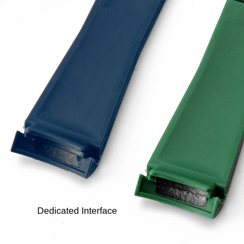 Correa de reloj de silicona para hombre de goma impermeable 20 21 mm para Rolex con herramientas Foto 4 de 4