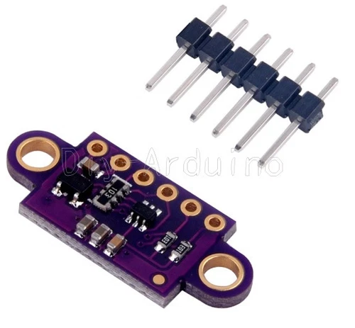 1X I2C IIC VL53L0X Time-of-Flight ToF Ranging Sensor 940nm Laser Distance Module