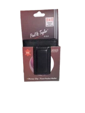 RFID Blocking Leather Magnetic Card Case with Money Clip Front Pocket Slim 265