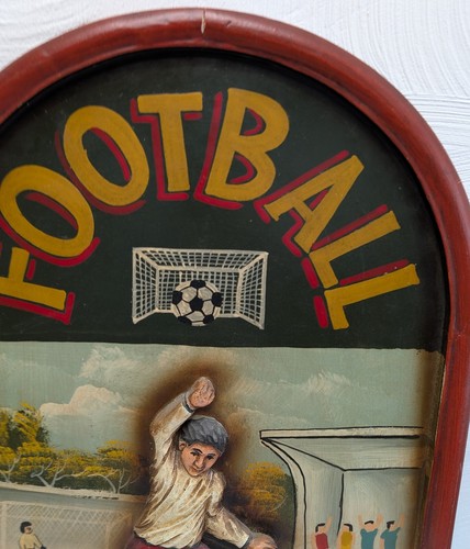 Letrero de pub publicitario de madera en relieve 3D grande vintage torneo de fútbol 24 pulgadas - Imagen 5 de 11