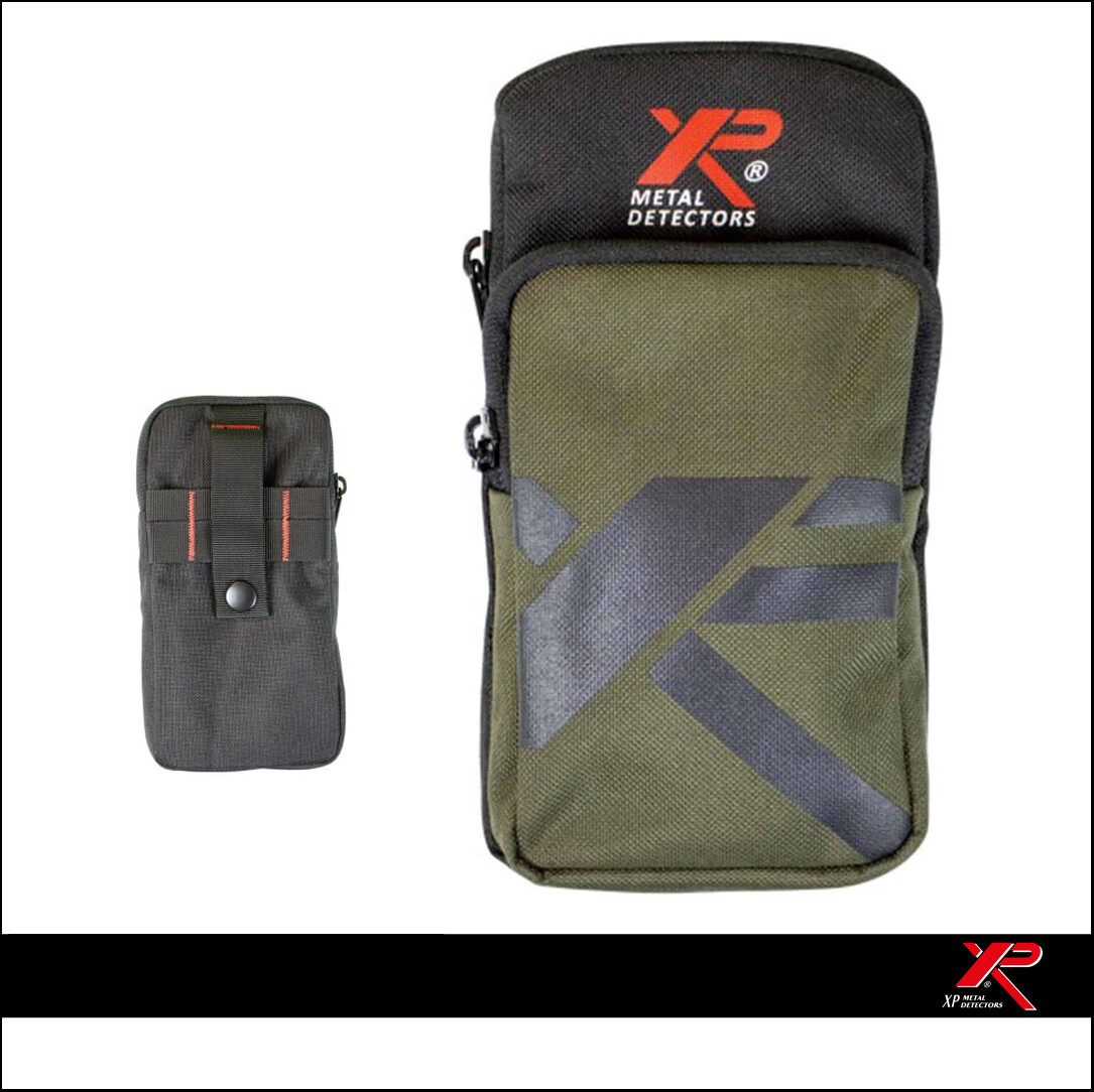 BORSA PORTATELEFONO XP VERDE MILITARE CINTURA METAL DETECTOR PORTAOGGETTI
