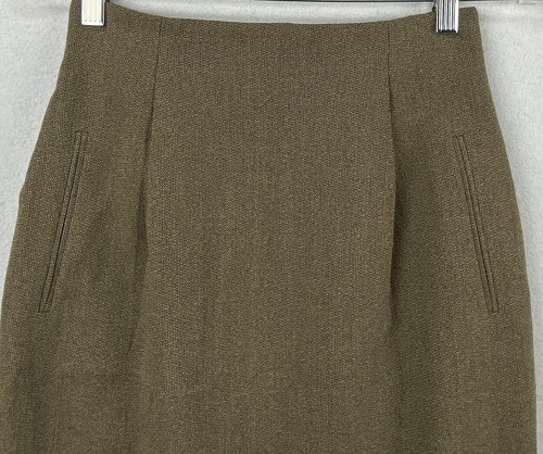 Dana Buchman Petites Women 6P Straight Pencil Skirt Wool Blend Actual 26 x 23.5 - Picture 2 of 8