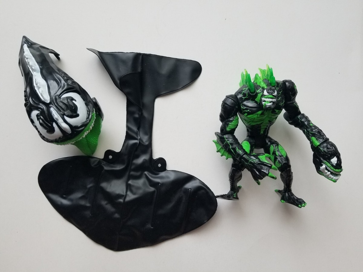 1997 Black Sea Venom Web Splashers Spiderman Series Action Figure