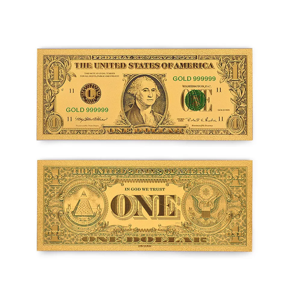 BANKNOTE DESIGN FOR GOLD (PART 1): REDESIGNING THE US DOLLAR FOR A