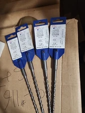 4-Tru-Cut SDS2506 Thunder Twist SDS-Plus Drill Bits - 1/4 in. x 6 3/8 in.  NEW