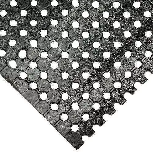 Heavy Duty Vented Perforated Rubber Workshop Gym 1.4m Ute Mat Super - Picture 10 of 10