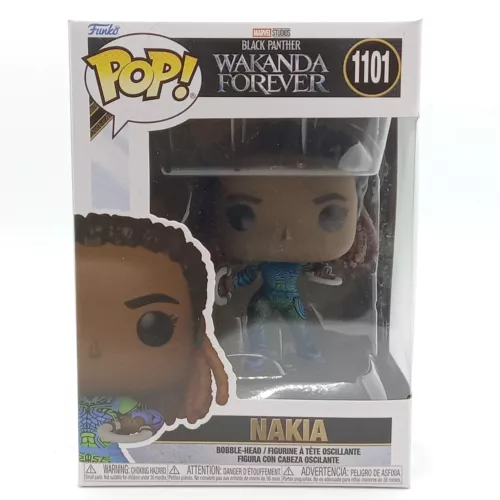 Funko Pop! Figura de vinilo Nakia 1101 Black Panther Wakanda Forever Marvel Comics