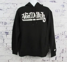 Von Dutch - Originals Black  Graphic Pullover Hoodie-Large NWT.