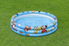 Disney Junior Mickey Play Pool Inflatable Ages 2 37 Gallon 48 x 48 x 9