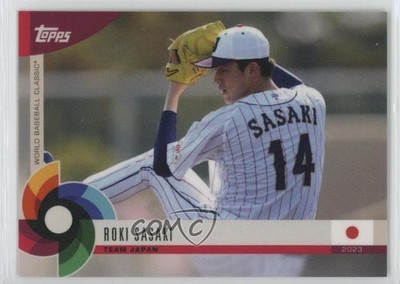 2023 Topps World Baseball Classic Global Stars Roki Sasaki #3 1t3