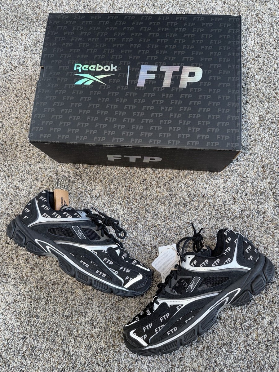 Size 11.5 - Reebok FTP Premier Trinity KFS Black Reflective IN