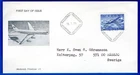 STAMPS FINLAND-Air 57p , FDC, 1970-#