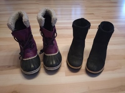 Winterstiefel Set  Schneestiefel Sorel YOOT PAC Bench Gr.38 Mädchen Winterschuhe