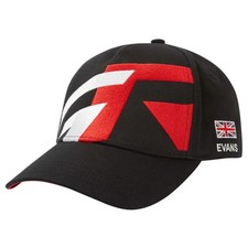 Toyota Gazoo Racing Elfyn Evans WRC Official Black‑Red Rally Driver Cap