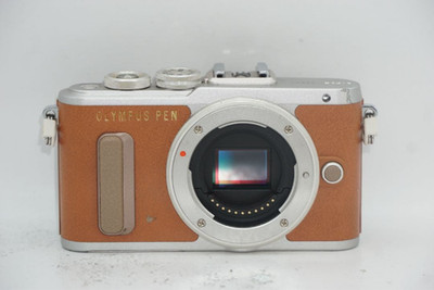 [Excellent] Olympus PEN E-PL8 16.1MP Mirrorless Digital Camera Body Brown Japan